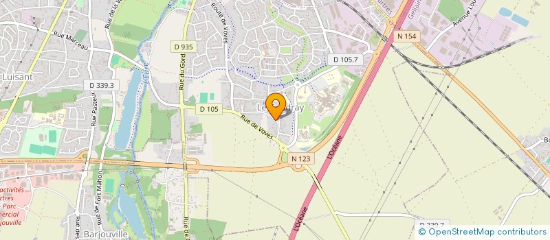 localisation de l'entreprise L' AGORA X, SPORT, SANTE, CORPS ET ESPRIT à MIGNIERES