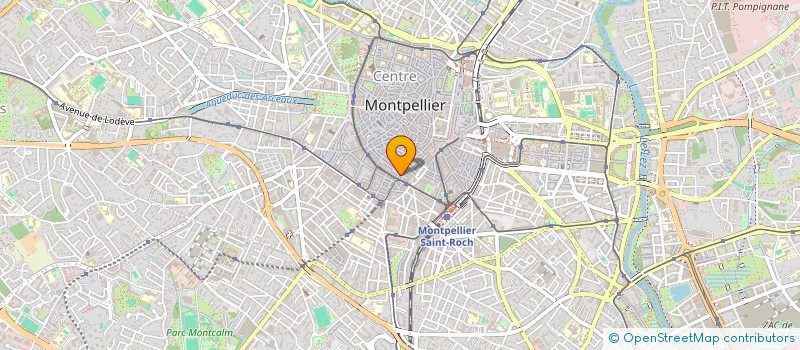 localisation de l'entreprise L AGORAP  MONTPELLIER