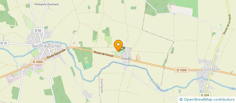 localisation de l'entreprise L'AGOSTA  LA CHAPELLE-MOUTILS