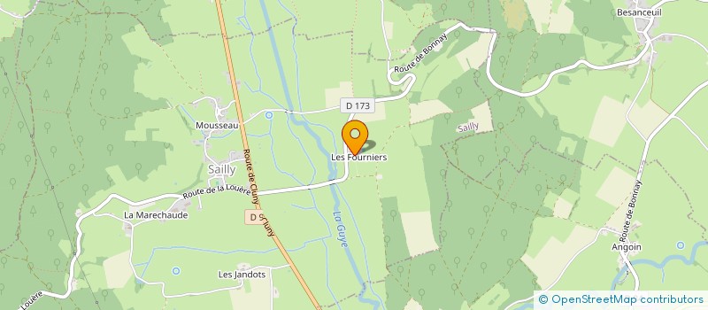 localisation de l'entreprise L'AGRO IMMO  SAILLY