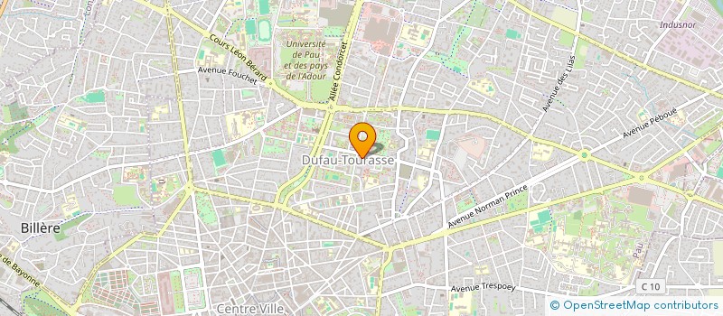 localisation de l'entreprise L'AGULHADA à PAU