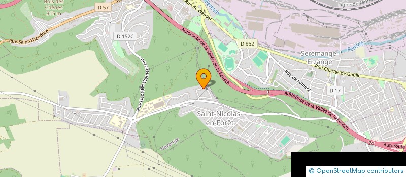 localisation de l'entreprise L'AIDE A DOMICILE DES FAMILLES MOSELLANES à HAYANGE
