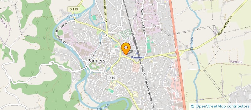 localisation de l'entreprise L AIDE AUX CARTABLES à PAMIERS