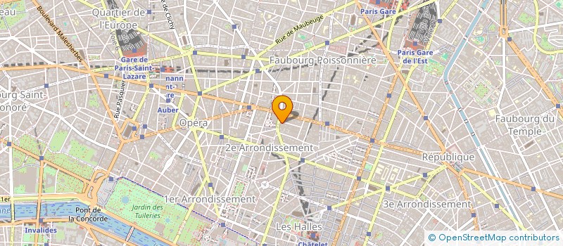 localisation de l'entreprise L'AIGLE BLANC à PARIS