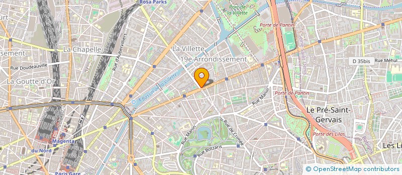 localisation de l'entreprise L'AIGLE D'OR  PARIS