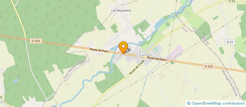 localisation de l'entreprise L'AIGLE DISTRIBUTION à SAINT-SULPICE-SUR-RISLE