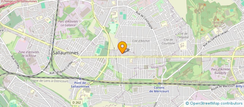 localisation de l'entreprise L AIGLE SECURITE PRIVEE  SALLAUMINES