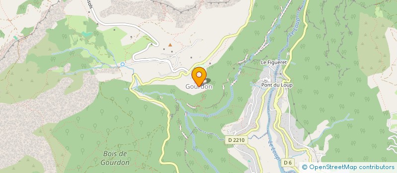 localisation de l'entreprise L'AIGLON à GOURDON