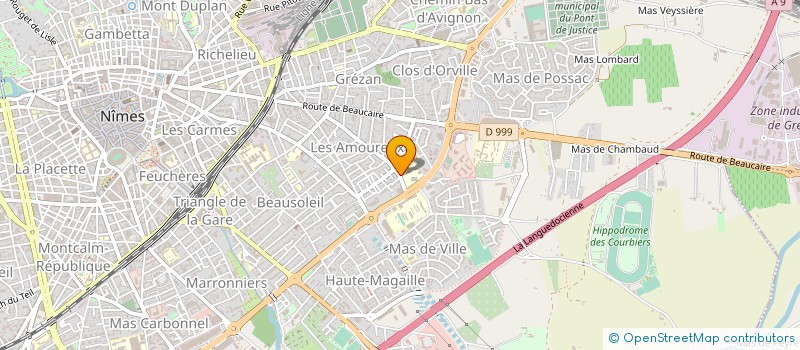 localisation de l'entreprise L'AIGLON à NIMES