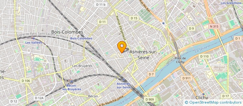 localisation de l'entreprise L'AIGOUAL DU PARADIS à ASNIERES-SUR-SEINE