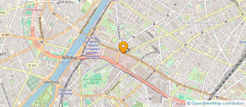 localisation de l'entreprise L'AIGUE MARINE à PARIS
