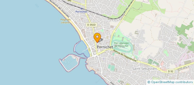localisation de l'entreprise L AIGUE MARINE à PORNICHET