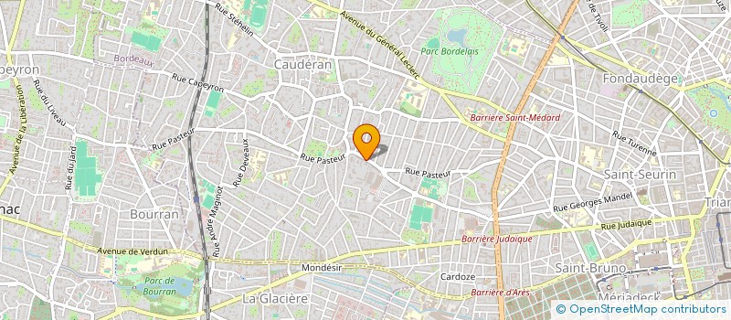 localisation de l'entreprise L'AIGUILLE APPRIVOISEE  BORDEAUX