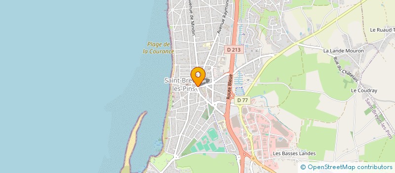 localisation de l'entreprise L'AIGUILLE DES PINS à SAINT-BREVIN-LES-PINS