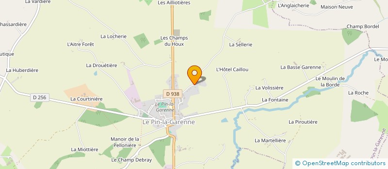 localisation de l'entreprise L'AIGUILLE DU PERCHE à LE PIN-LA-GARENNE