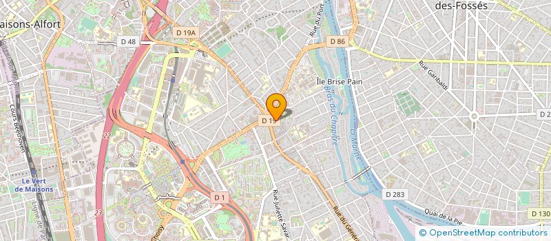 localisation de l'entreprise L AIGUILLE MAGIQUE à CRETEIL