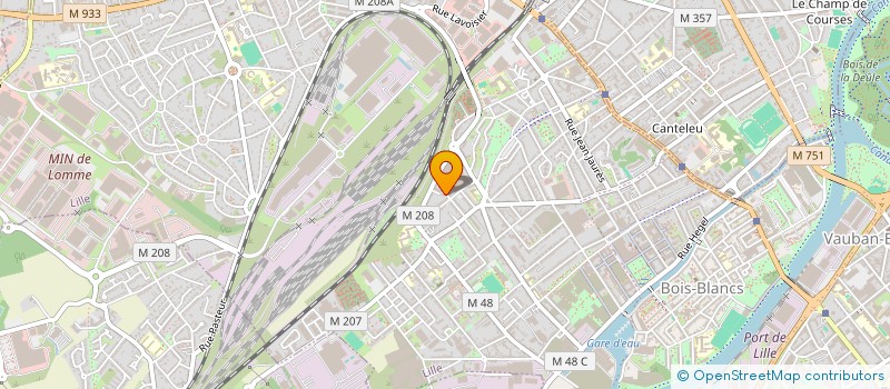 localisation de l'entreprise L'AIGUILLE NOIRE TATTOO à LILLE