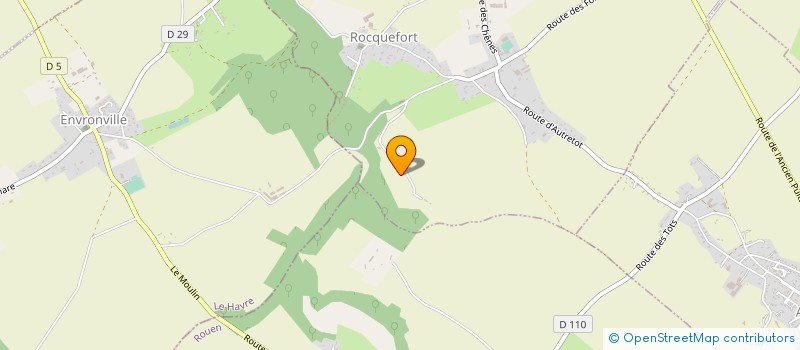 localisation de l'entreprise L'AIGUILLE PERCEE  ROCQUEFORT