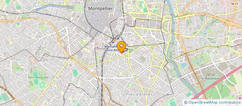 localisation de l'entreprise L'AIGUILLERIE à MONTPELLIER