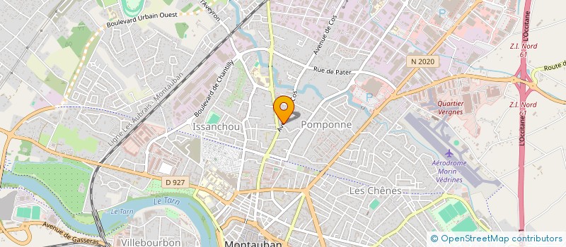 localisation de l'entreprise L'AIGUISE à MONTAUBAN