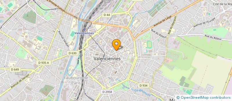 localisation de l'entreprise L'AILE & LA CUISSE SARL à VALENCIENNES