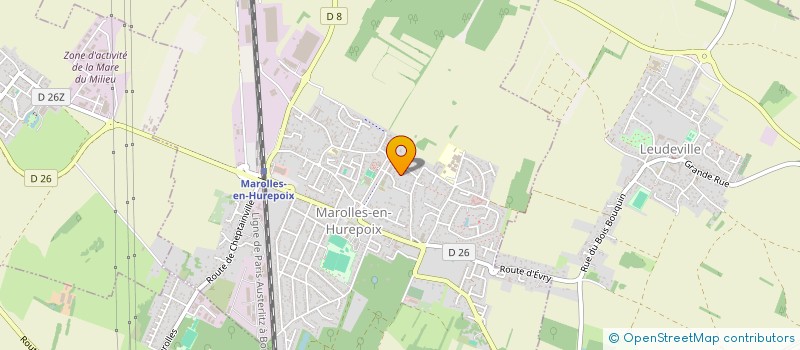 localisation de l'entreprise L' AILE OU LA CUISSE ROTISSERIE  MAROLLES-EN-HUREPOIX