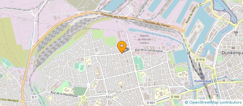 localisation de l'entreprise L'AIMANT DUNKERQUOIS DEPOLLUTION à DUNKERQUE