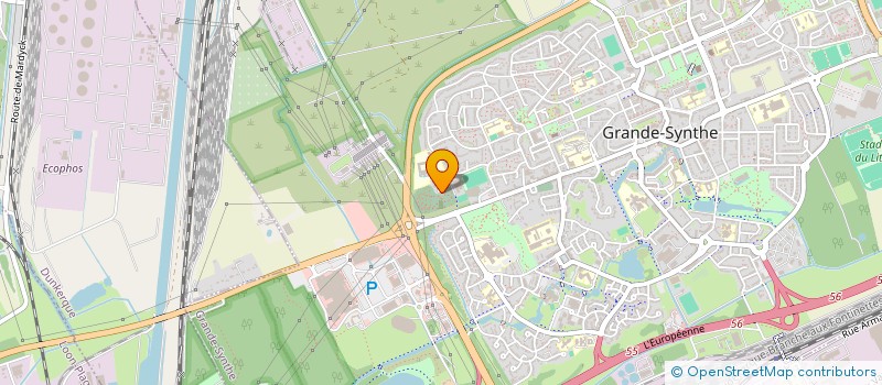 localisation de l'entreprise L'AIMANT SYNTHOIS  GRANDE-SYNTHE