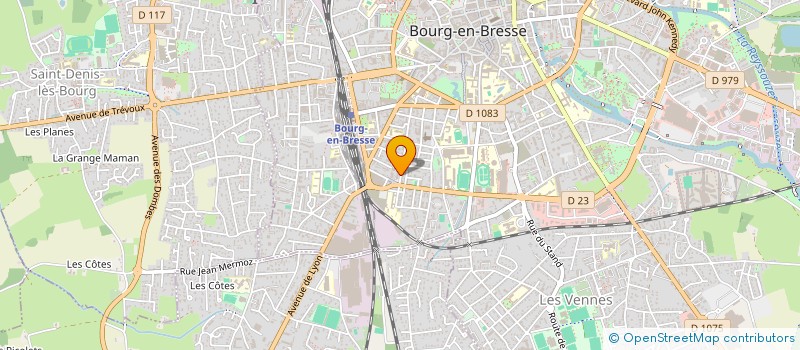 localisation de l'entreprise L AIN A CHEVAL à BOURG-EN-BRESSE