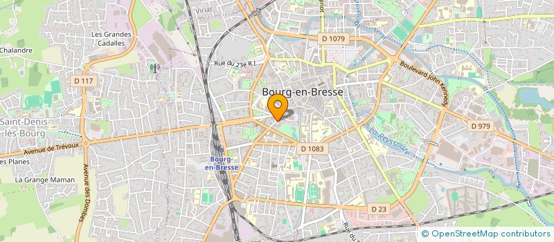 localisation de l'entreprise L'AIN SPORTS à BOURG-EN-BRESSE