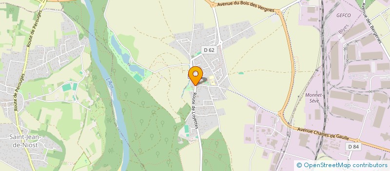 localisation de l'entreprise L'AINCONTOURNABLE  BLYES