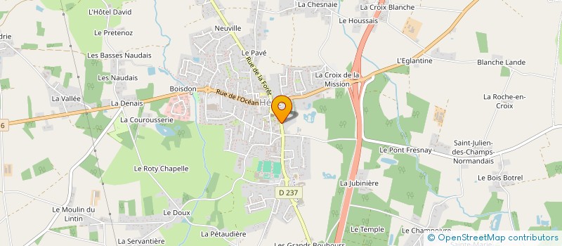 localisation de l'entreprise L'AINE PLOMBERIE  HERIC