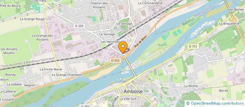 localisation de l'entreprise L'AIR 2 RIEN  AMBOISE