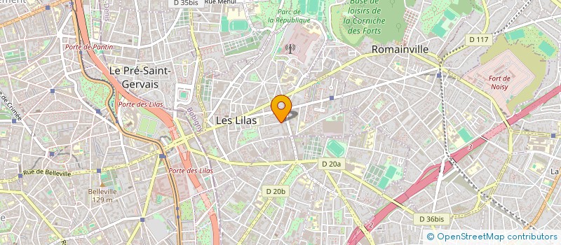 localisation de l'entreprise L AIR DE DIRE à LES LILAS