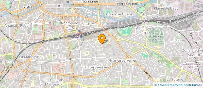 localisation de l'entreprise L'AIR DE RIEN  RENNES