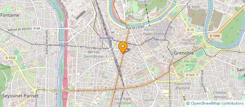 localisation de l'entreprise L'AIR DE RIEN  GRENOBLE