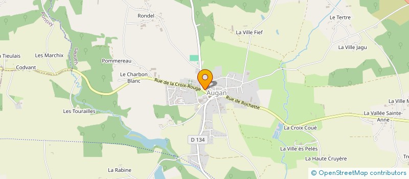 localisation de l'entreprise L'AIR DE RIEN  AUGAN