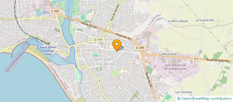 localisation de l'entreprise L'AIR DE RIEN  SAINT-GILLES-CROIX-DE-VIE