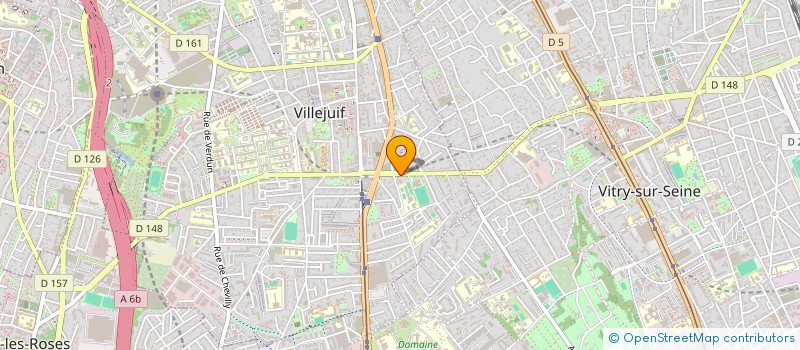 localisation de l'entreprise L'AIR DU TEMPS  VILLEJUIF