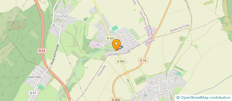 localisation de l'entreprise L'AIR DU TEMPS à CRUSNES