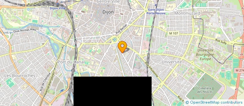 localisation de l'entreprise L'AIR ET MOI BOURGOGNE-FRANCHE-COMTE  DIJON