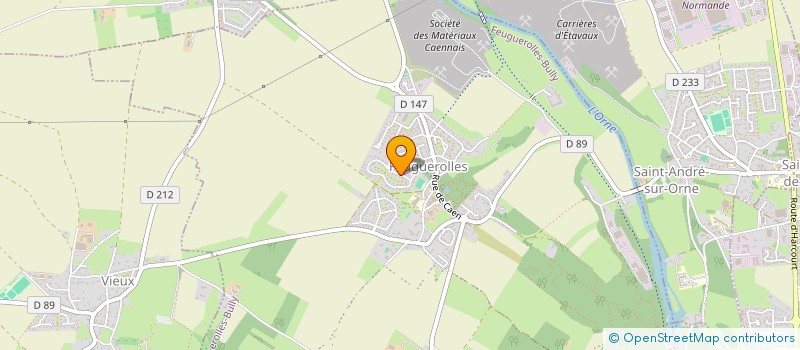 localisation de l'entreprise L'AIR MARIN  FEUGUEROLLES-BULLY