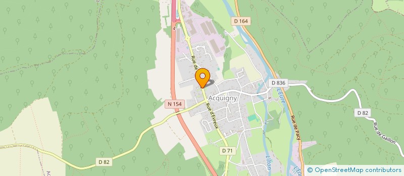 localisation de l'entreprise L'AIR NOUVEAU  ACQUIGNY