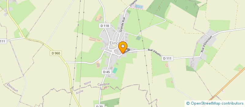 localisation de l'entreprise L'AIR QUI TROTTE  ELINCOURT