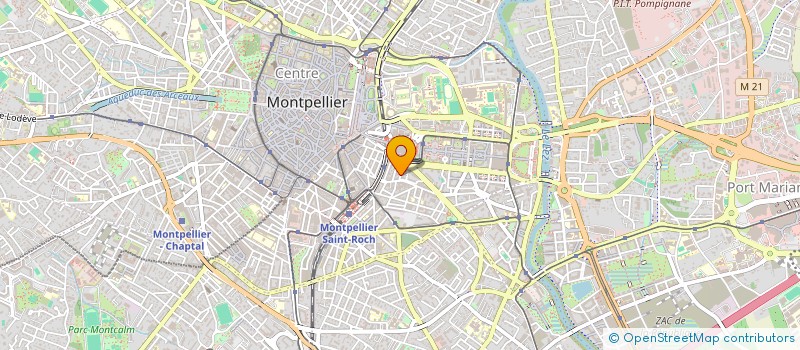 localisation de l'entreprise L'AIRE à MONTPELLIER
