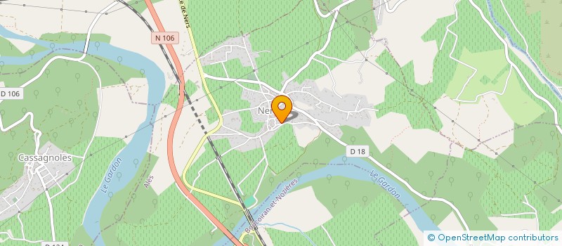 localisation de l'entreprise L'AIRE DE BATTAGE  SAINT-MAURICE-DE-CAZEVIEILLE