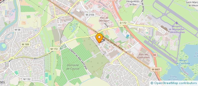 localisation de l'entreprise L'AIRE DES LOUPS  PEROLS