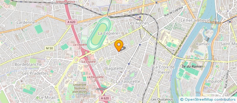 localisation de l'entreprise L'AIRE DES MOTS à TOULOUSE
