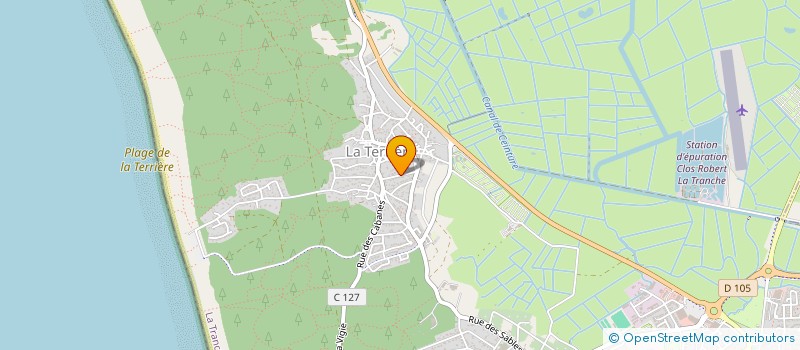 localisation de l'entreprise L'AIREAU  LA TRANCHE-SUR-MER