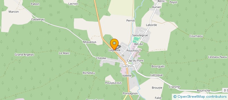 localisation de l'entreprise L'AIRIAL  GAREIN